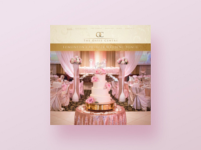 Pink Luxury Weddings WordPress Design