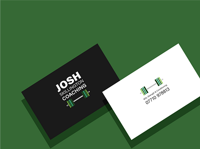 Josh Skillington Coaching brand design branding business cards coaching creative design personal trainer personal training vector