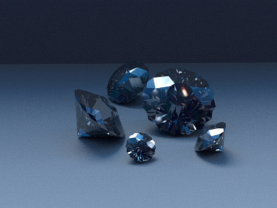 Diamond 3d art arnold render maya