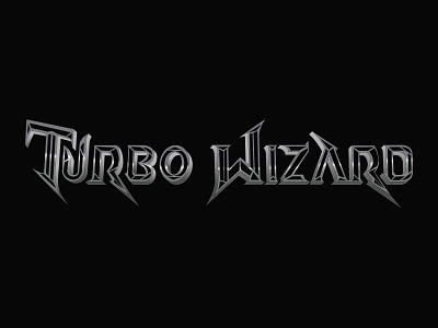 Turbo Wizard Logo logo logodesign rockandroll