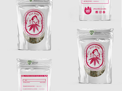 Bay Side Packaging cannabis logo packaging seattle