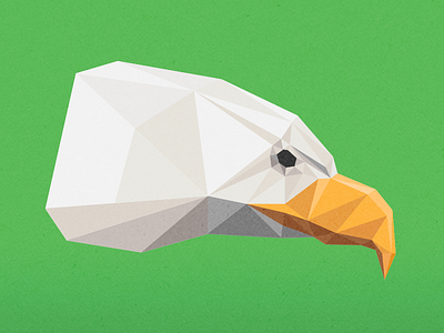 Eagle animal eagle illustration illustrator low poly lowpoly polygons vector