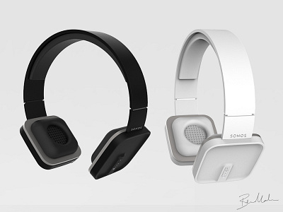 Sonos Headphones 1 design dunk first headphones industrial keyshot render shot slam solidworks sons welcome