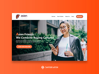 Business & Consulting Company Website Design awesome business china clean company design landing page design retail ui ux web design web page design