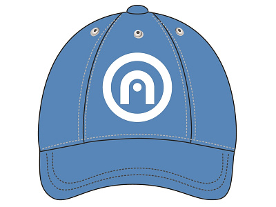 Blue AX Cap front