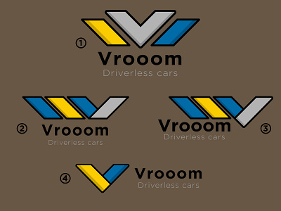 Logo Challenge 5 - Vrooom car logo dailylogochallange design flat icon illustration logo minimal sweden v logo vrooom