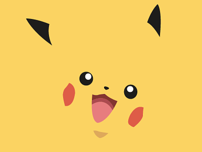 Minimalist hero #1 Pikachu minimalist pikachu pokemon
