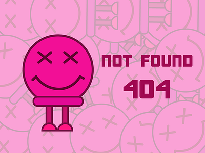 404 not found design icon illustration ui