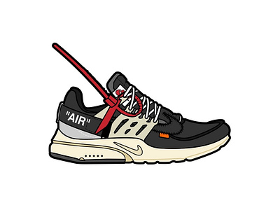 Off White x Nike Air Presto by Mohammad Afifuddiin on Dribbble