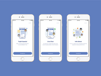 Onboarding Page Illustration for Medical Apps