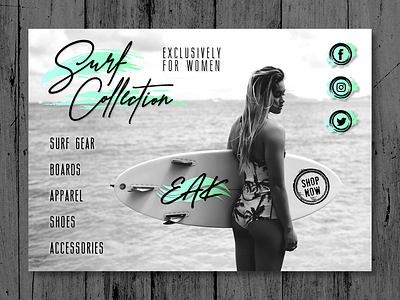 EAK Surf Collection Landing Page 2