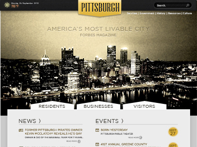 Pittsburgh Website