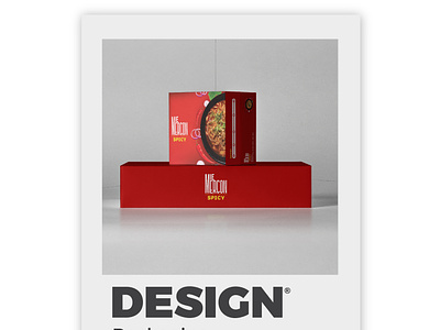 packaging design artwork branding creative design diecut food graphic design ideas illustration line logo minimalism modern offset pack packaging paper printing red ui