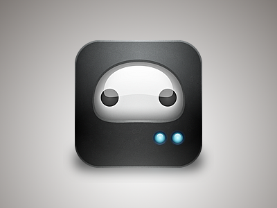 simple robot android icon iphone mobile robo.to