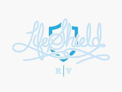 Lifeshield Shirt directv lettering lifeshield script shield shirt tri oatmeal