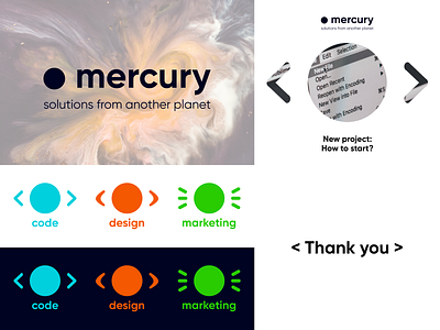 Mercury | Logo branding design logo