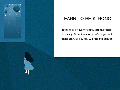 Learn to be strong ps ui 插图 设计