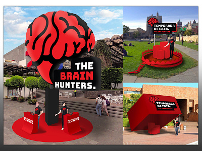 Brain Hunters - Standtraps stand