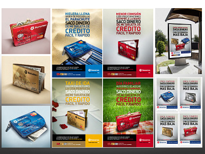 Banamex Wallet campaign prints