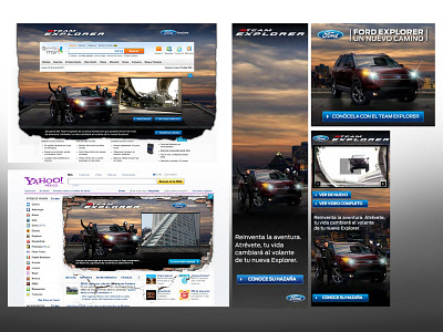 Ford Team Explorer Banners