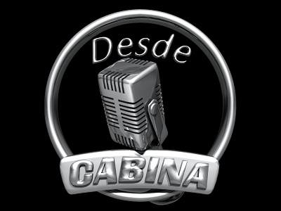 Radio Logo Desde Cabina 3d logo