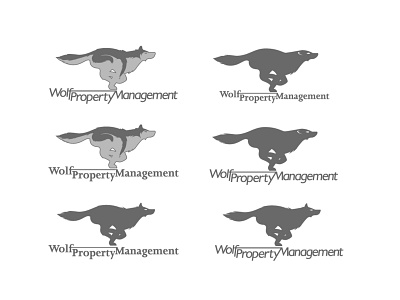 Logo -Wolf Property logo variants