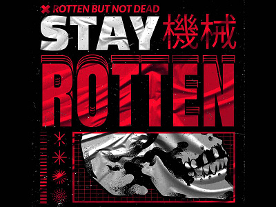 Stay Rotten adobe adobe illustrator design graphic design illustration illustration digital illustrator skull stay rotten vector vector art vector illustration vectorart wacom cintiq wacom intuos wacom tablet