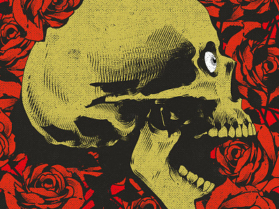 刑務所 cover art graphic design illustration poster design skull art vector art
