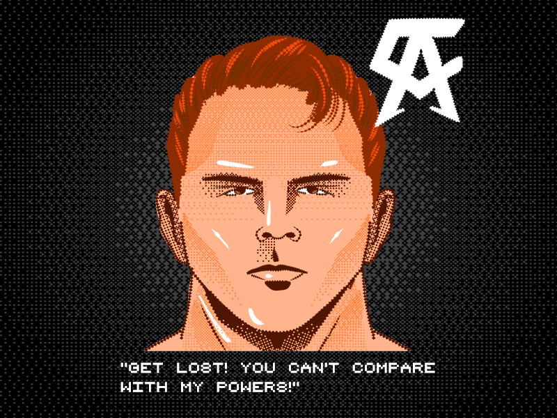 Canelo gif animated graphic design illustration