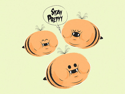 BEE bee cartoon character cute design graphic design illustration naive vector