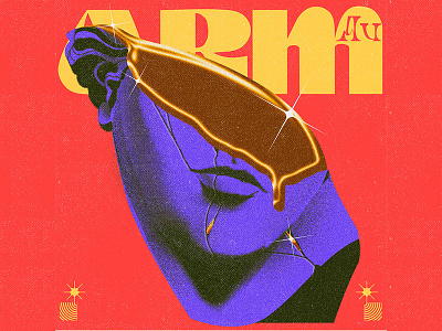 RATIO aesthetic cover design gold graphic design illustration vinyl vinyl cover