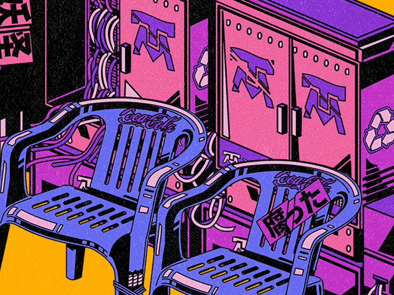 NFT Collection "Mexican Cyberpunk" aesthetic cartoon character cyberpunk design ethereum graphic design illustration lofi nft nft collector retro vector