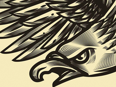 Eagle cartoon character culture design gore illustration pop skull vector
