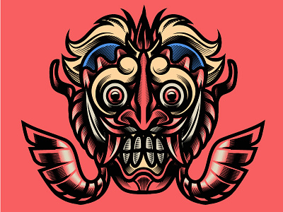 Guilty Mask by Manuel Cetina on Dribbble