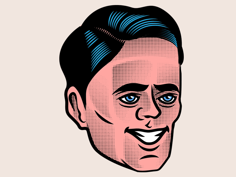 Jared Leto The Future Robot. animation character design gif graphic design illustration ilustracion