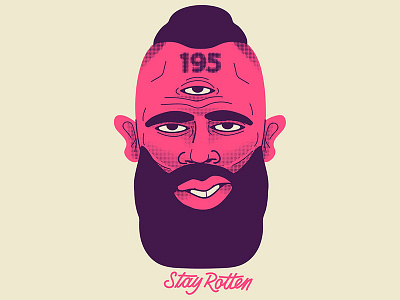 Stay Rotten. cartoon character culture design digital draw graphic design illustration illustration digital illustrator pop skull stay rotten texture vector vector art