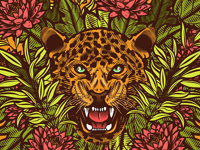 Balam (Jaguar) adobe adobe illustration character design digital graphic design illustration illustration digital illustrator jaguar maya stay rotten vector vector art vector artwork wacom wacom bamboo