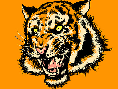 Hate design digital draw graphic design illustration illustration digital illustrator stay rotten tiger vector vector art vector illustration