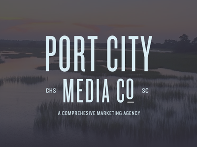 Port City Media Co adobe agency branding charleston design development illustration illustrator photography photoshop responsive typography ui ux vector web web design website