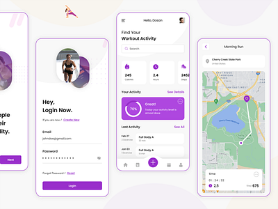 Fitness App Concept