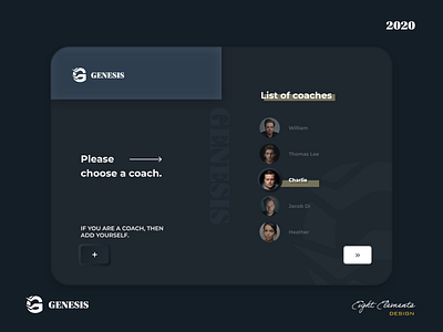 GENESIS - Tablet Game in Training app flat minimal mobile app mobile design mobile ui ui ui design ux ux design