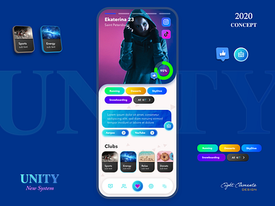 Unity System (Artificial intelligence) app app design game game app mobile app mobile app design mobile ui ui ui ux ui design ux ux design