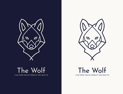 The Wolf Logotype branding design logo logo design logodesign logos logotype vector