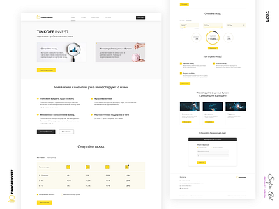 Web Design - Invest bitcoin design finance invest landing landingpage uiux uxdesign web webdesign webpage