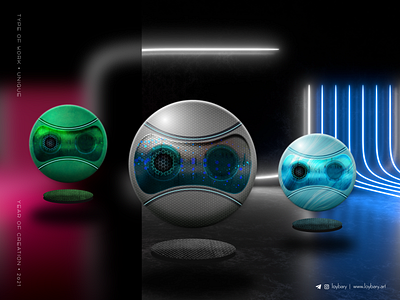 Robot Ball Q1 3d adobe xd ball future graphic design robot robot ball robot design robotic robotics