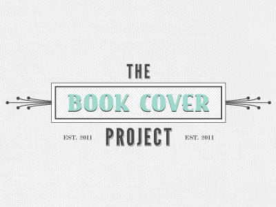 The Book Cover Project Logo book deco logo website