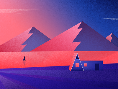 Scenery Design illustration