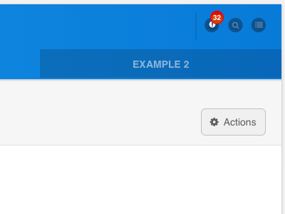 Full Header Detail Shot by Zach Herring on Dribbble