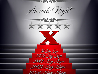 Awards Dinner night poster