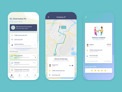 Movee Delivery and Driver App